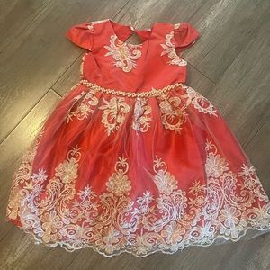Beautiful toddle red dress